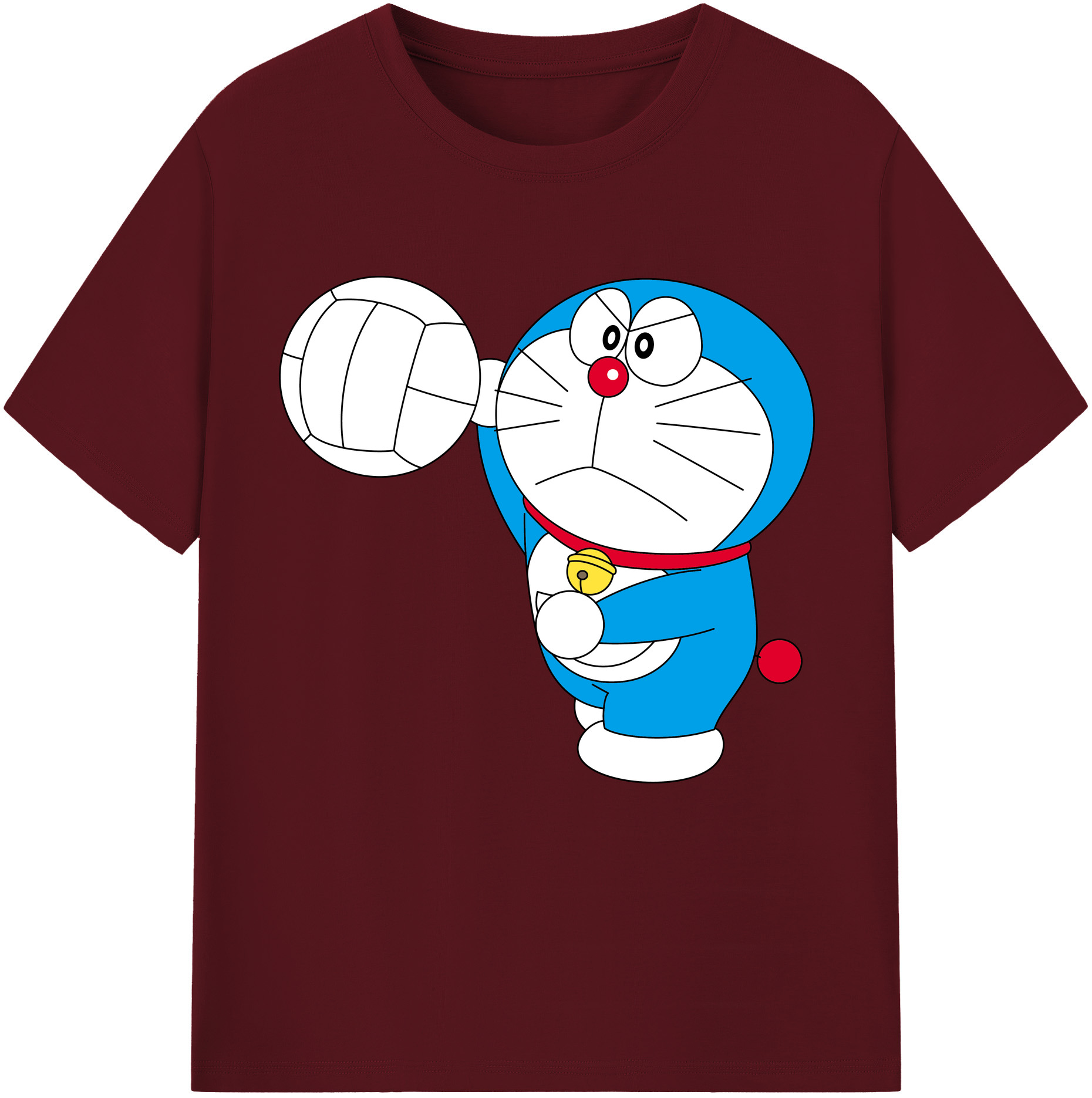 （画像用） ドラえもん Doraemon 綿100％半袖Tシャツ（フロントプリント）